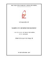 Nghiên Cứu Mô Hình Wifi Hotspot (tt)