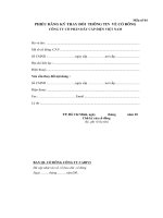 Thông báo chốt danh sách cổ đông thực hiện đăng ký lưu phiếu cổ phiếu: Mãu số 4 mau_so_04_1