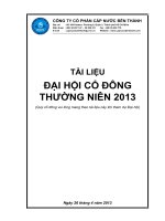 1-Bia tai lieu DHCD thuong nien 2013