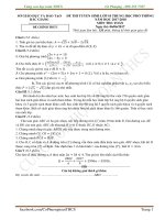 Tuyển tập các đề thi vào 10 môn Toán năm 2017 các tỉnh trong cả nước phần 1