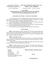 QD so 1017  Thanh lap doi tuyen hoc sinh gioi lop 12 THPT tinh Ninh Binh tham du Ky thi chon hoc sinh gioi Quoc gia nam 2012