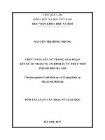 Chức năng xét xử trong giai đoạn xét xử sơ thẩm vụ án hình sự từ thực tiễn thành phố Hà Nội (tt)