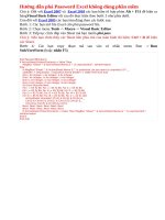 HD pha pas excel k phan mem