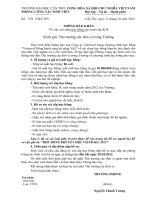 Về việc xét chọn học bổng cho sinh viên K38