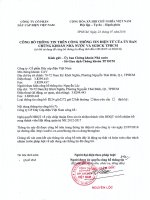 Thông báo quyết định về việc thay đổi nhân sự trong Hội đồng quản trị công ty hdqt_moi