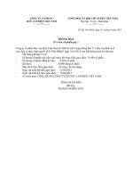 Thông báo về việc bán cổ phiếu quỹ ban_co_phieu_quy