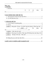 SKKN Tổng hợp các dạng bài tập về ancol