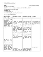 Hình học 8_ Kế hoạch bài dạy theo CV 5512