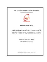 Nhận Diện Hành Động Của Con Người Trong Video Sử Dụng Deep Learning (LV thạc sĩ)