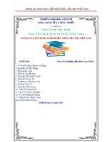 ĐÁNH GIÁ TÌNH HÌNH XUẤT KHẨU THỦY SẢN VIỆ NAM GIAI ĐOẠN 2011 2014