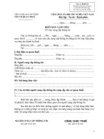 9. Mau so 09-KTTT Mau Bien ban lam viec