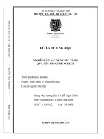 Nghiên cứu sản xuất nến thơm quy mô phòng thí nghiệm 