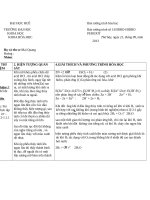 bản tường trình số 1  HIDRO HIDRO PEROXIT