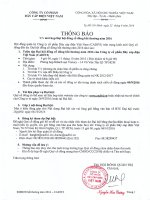 thong bao ve viec moi hop dai hoi co dong bat thuong 2016