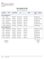 3. Báo cáo hồ sơ ứng viên