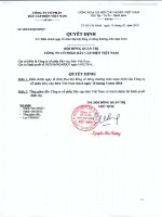 quyet dinh dieu chinh