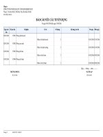 1. Báo cáo yêu cầu tuyển dụng