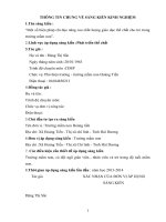 SKKN một số biện pháp chỉ đạo nâng cao chất lượng giáo dục thể chất cho trẻ trong trường mầm non 