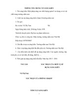 SKKN một số biện pháp nâng cao chất lượng quản lý sử dụng cơ sở vật chất trong trường mầm non 