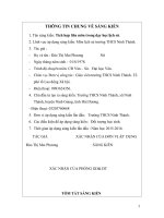 SKKN tích hợp liên môn trong dạy học lịch sử 