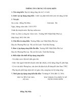 SKKN dạy kỹ năng sống cho trẻ mầm non 5   6 tuổi 