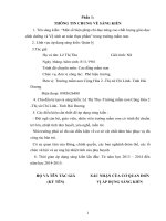 SKKN một số biện pháp chỉ đạo  nâng cao chất lượng giáo dục dinh dưỡng và vệ sinh an toàn thực phẩm trong trường mầm non 