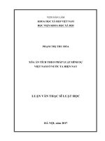 Xóa án tích theo pháp luật hình sự Việt Nam ở nước ta hiện nay