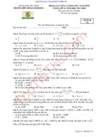 [TopThiThu.Com] De Khao Sat Chat Luong Dau Nam Lop 12 Nam Hoc 2017   2018 Mon Toan Cua Truong THPT Thuan Thanh 1 Tinh Bac Ninh