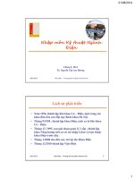 Nhập môn Kỹ thuật Ngành Điện