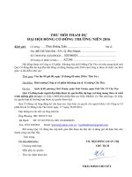 Thu moi DHDCD thuong nien 2016