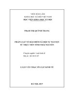 Pháp luật về bảo hiểm xã hội tự nguyện từ thực tiễn tỉnh Thái Nguyên (tt)