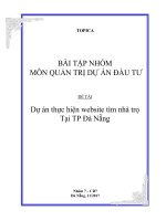 Lap ke hoach kinh doanh xay dung trang web tim nha tro tai da nang