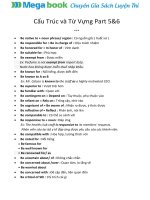 Cấu trúc và từ vựng part 5   6