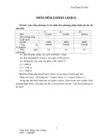 Ứng dụng tin học trong hệ thông cấp thoát nước