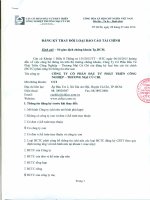 DANG KY THAY DOI LOAI BAO CAO TAI CHINH