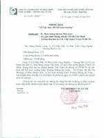 THONG BAO VE VIEC THAY DOI KE TOAN TRUONG