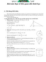 Bài toán thực tế liên quan đến hình học