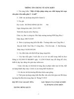 SKKN một số biện pháp nâng cao chất lượng bài soạn cho giáo viên dạy trẻ 5   6 tuổi 