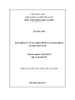 Bảo hiểm tử tuất theo pháp luật Bảo hiểm xã hội ở Việt Nam (tt)