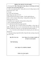 SKKN một số biện pháp chỉ đạo nâng cao chất lượng sinh hoạt tổ chuyên môn trong trường mầm non 