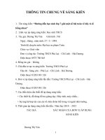 SKKN hướng dẫn học sinh lớp 7 giải một số bài toán về dãy tỉ số bằng nhau 