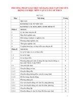 PHƯƠNG PHÁP GIẢI MỘT SỐ DẠNG BÀI TẬP CHUYỂN ĐỘNG CƠ HỌC MÔN VẬT LÝ Ở CẤP THCS