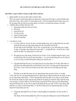 ĐỀ CƯƠNG ôn tập môn QUAN hệ CÔNG CHÚNG 2017