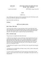 Luật khiêu nại năm 2011