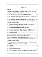 MUC LUC+Danh muc viet tat+Danh muc so do+Danh muc bang bieu chuyen de