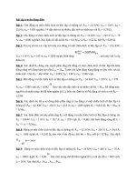 Bài tập truyền động điện