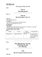 Giáo án lớp 4 VNEN tuần 14 