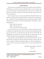 ĐATN : KHÁCH SẠN BẢO NGỌC – HÀ GIANG