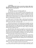 MỘT số BIỆN PHÁP NÂNG CAO CHẤT LƯỢNG, HIỆU QUẢ hội THI GIÁO VIÊN dạy GIỎI ở TRƯỜNG PHỔ THÔNG DÂNTỘC nội TRÚ HUYỆN NAM TRÀ MY 