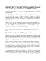 Việt nam ứng phó với tình trạng biến đổi khí hậu